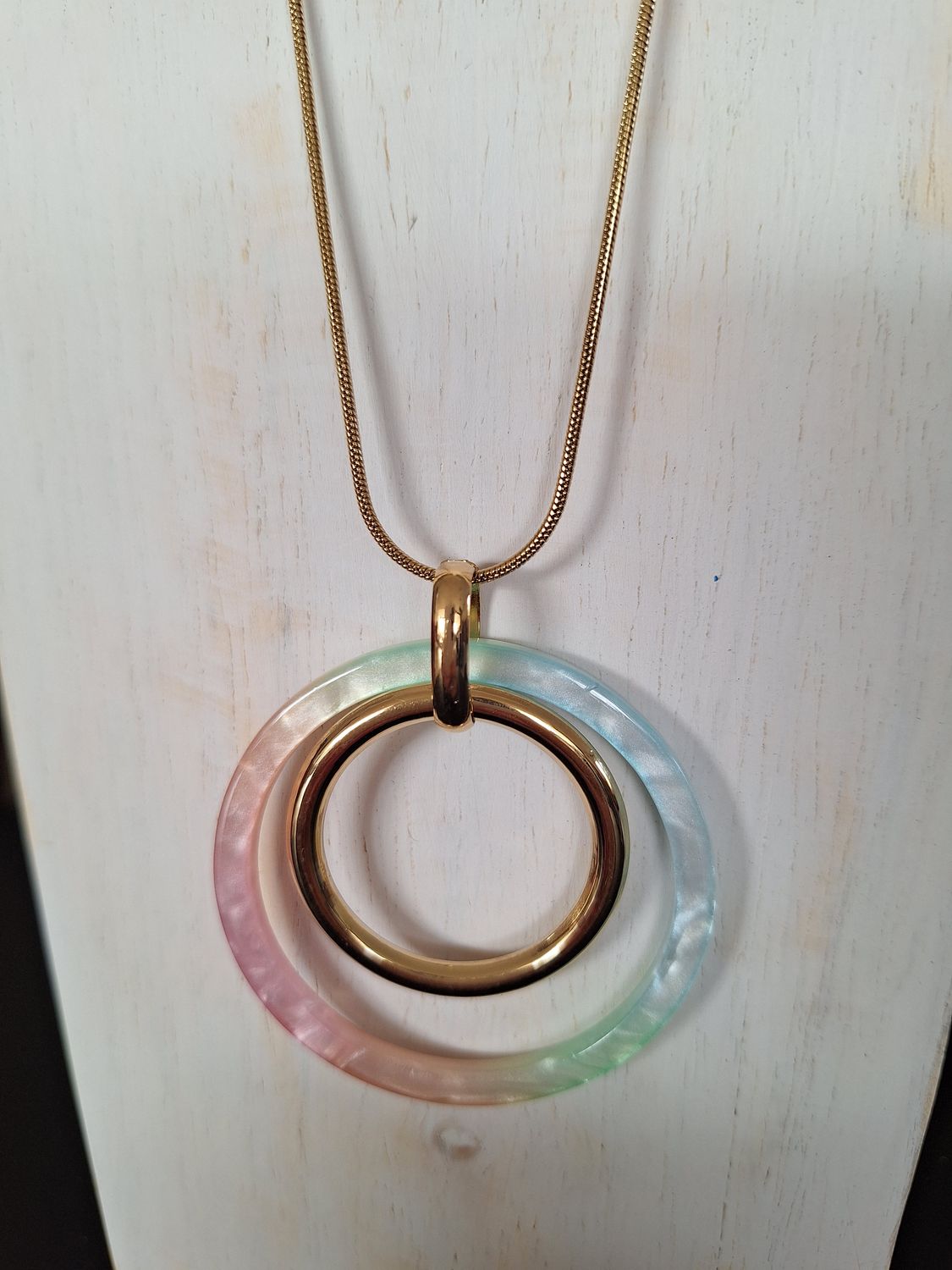 Rainbow Circle Ketting
