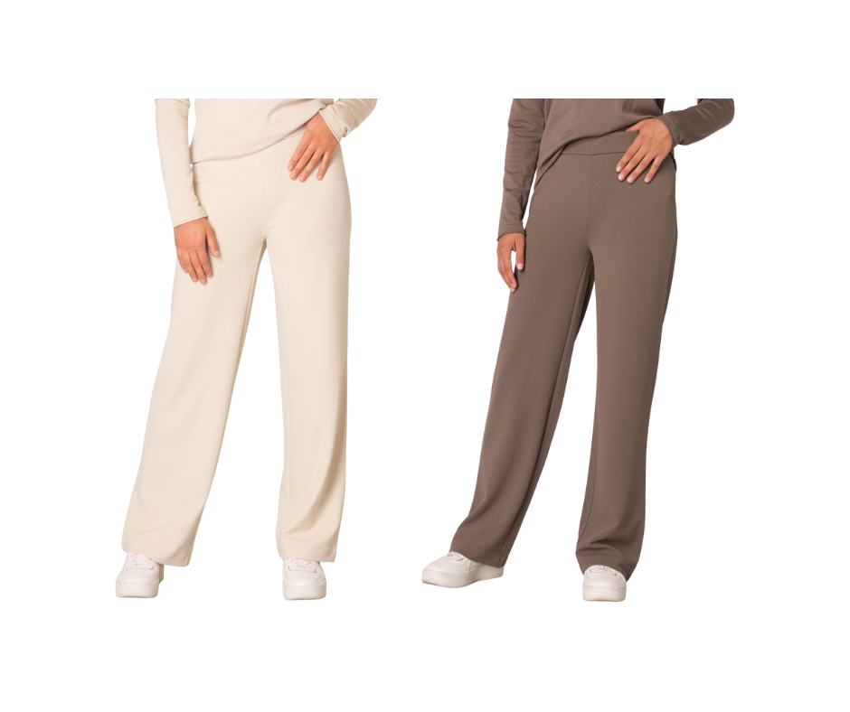 Tall Wide Leg Comfy Broek - 80 cm Tall Wide Leg Comfy Broek - 80 cm