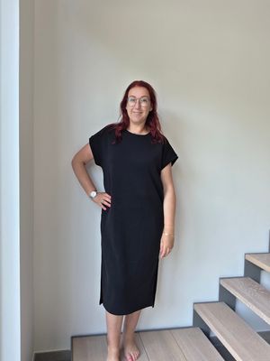 Mooij Long Velvet Sweater Dress