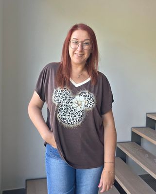 Minnie Mouse Glitter Shirt
