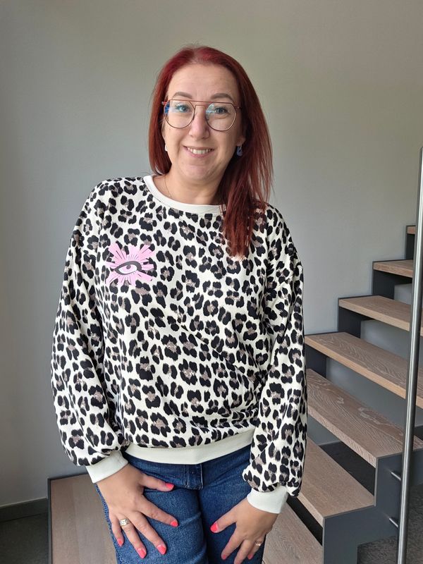Eye on the Panther Sweater