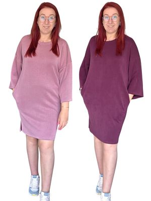 Mooij Velvet Long Sleeve Sweater Dress