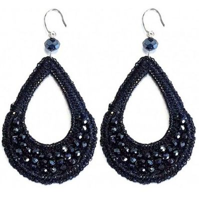 Beaded Teardrops Oorbellen