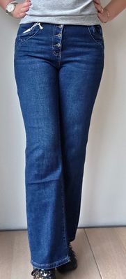 Karostar Button Straight Leg Jeans - 80cm Karostar Button Straight Leg Jeans - 80cm