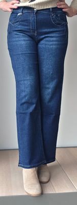 Karostar Seamed Straight Leg Jeans - 79cm Karostar Seamed Straight Leg Jeans - 79cm