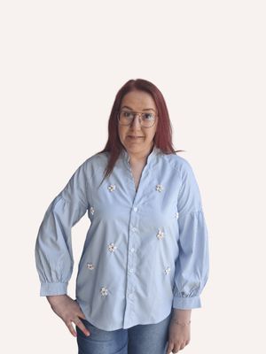 Hemd Madelief - schelpjes en streepjes Hemd Madelief - schelpjes en streepjes