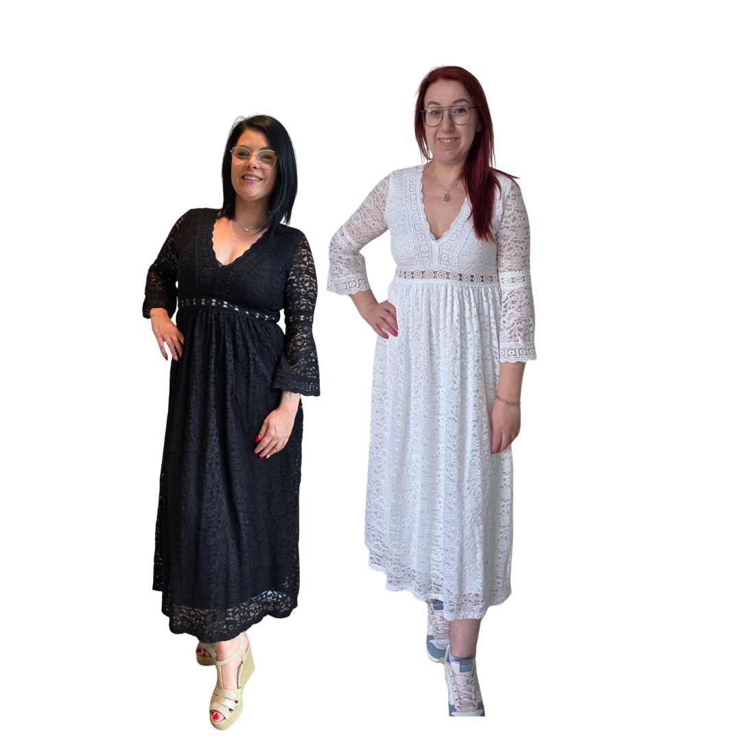 Jurk Indy - Boho vibes met kant Jurk Indy - Boho vibes met kant