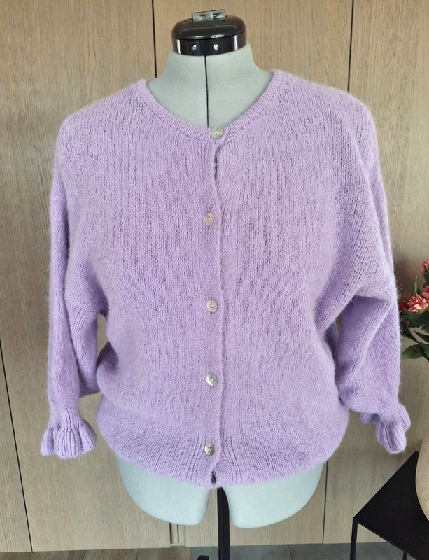 Vest Vee - 3/4 ruffle mouw