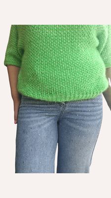 Broek Hailey - Wide leg met glitter