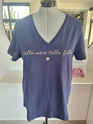 Shirt Cloë - kwaliteitsvolle katoen voor moeder en dochter