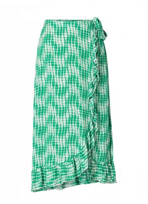 Long Playful Green Rok