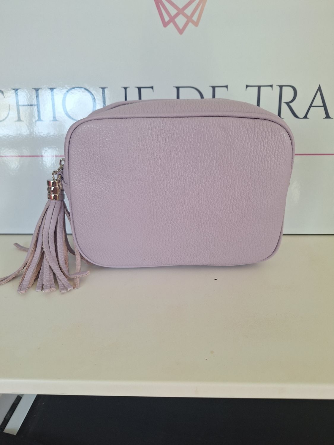Purple Floss Lederen Handtas Purple Floss Lederen Handtas