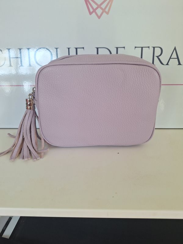 Purple Floss Lederen Handtas