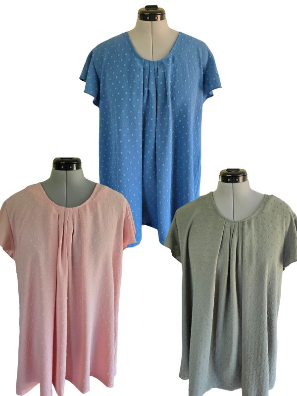 Top Pollie - viscose met flare in maatje meer