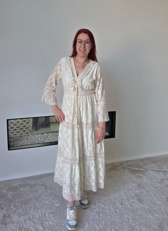 Jurk Aria - Boho vibes in het beige