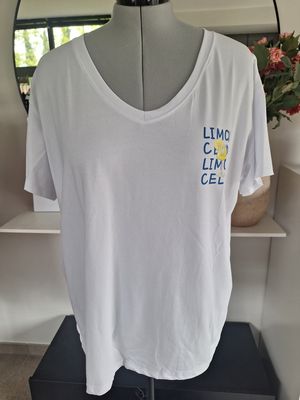 Shirt Lima - basic met limoncello opdruk
