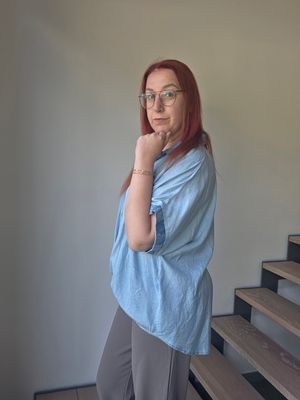 Top Joke - jeans look met panter opdruk