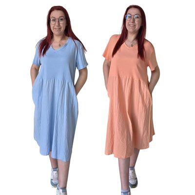 Jurk Grace - eenvoud in katoen