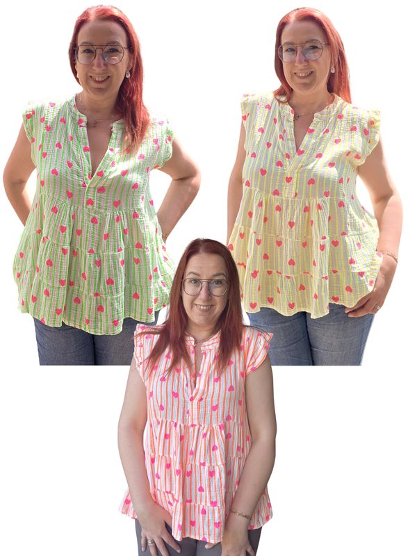 Hearts & Stripes Top