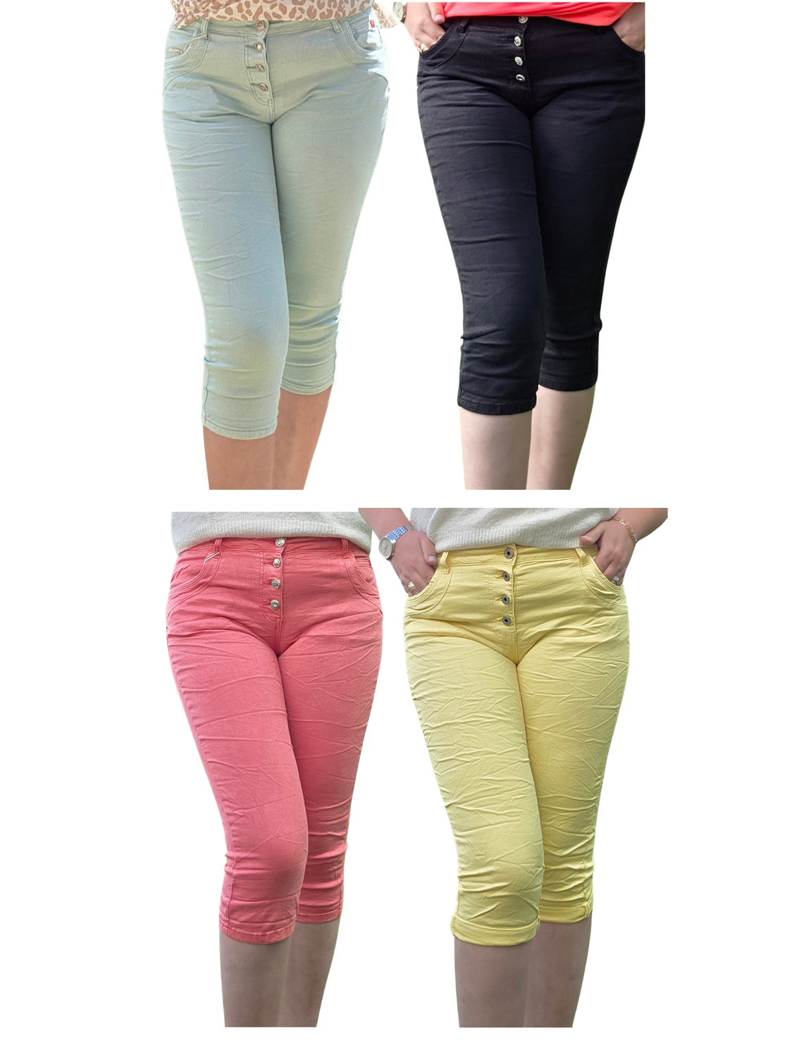 Capribroek Kylana - Karostar stretch in verschillende kleuren 