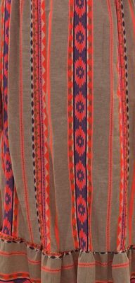 Jurk Noella - off shoulder Aztec print