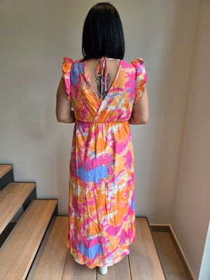 Jurk Talia - latin look color bomb