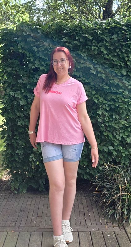 Shirt Sia - iconische Iconic opdruk