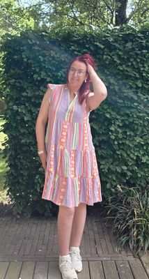 Jurk Peggy - Aztec print Jurk Peggy - Aztec print