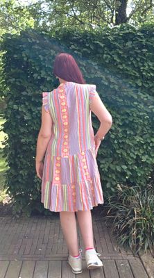 Jurk Peggy - Aztec print