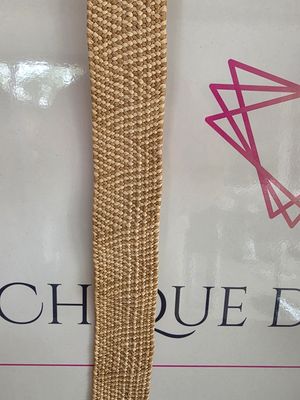 Elastic ZigZag Beige - 105cm