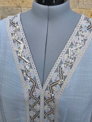 White Boho Beach Dress