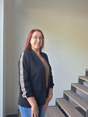 Blazer Britt - eenvoudig met panter twist