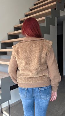 Trui Pipa - gilet en sweater in 1