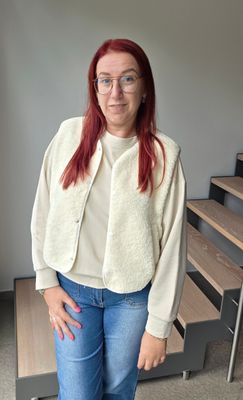 Gilet Lobke - basic bouclé 