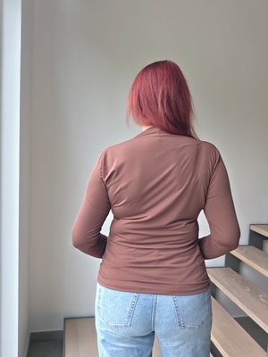 Longsleeve Morgane - zacht en asymmetrisch 