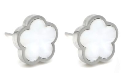 Minimalistic Flower Oorbellen