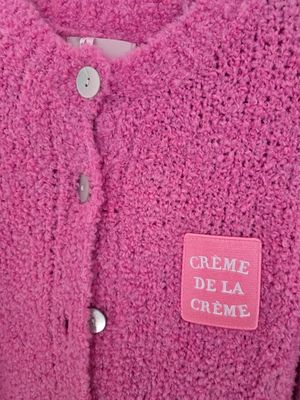 Vest Vivi - bouclé met crème de la crème label