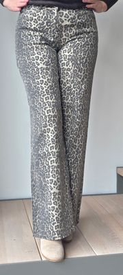 Tall Broek Loes - Panter wide leg Tall Broek Loes - Panter wide leg