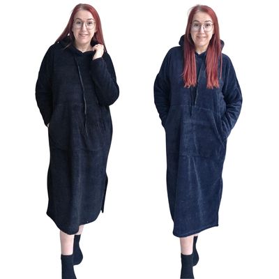 Jurk Pascale - comfy in teddy voor maatje meer