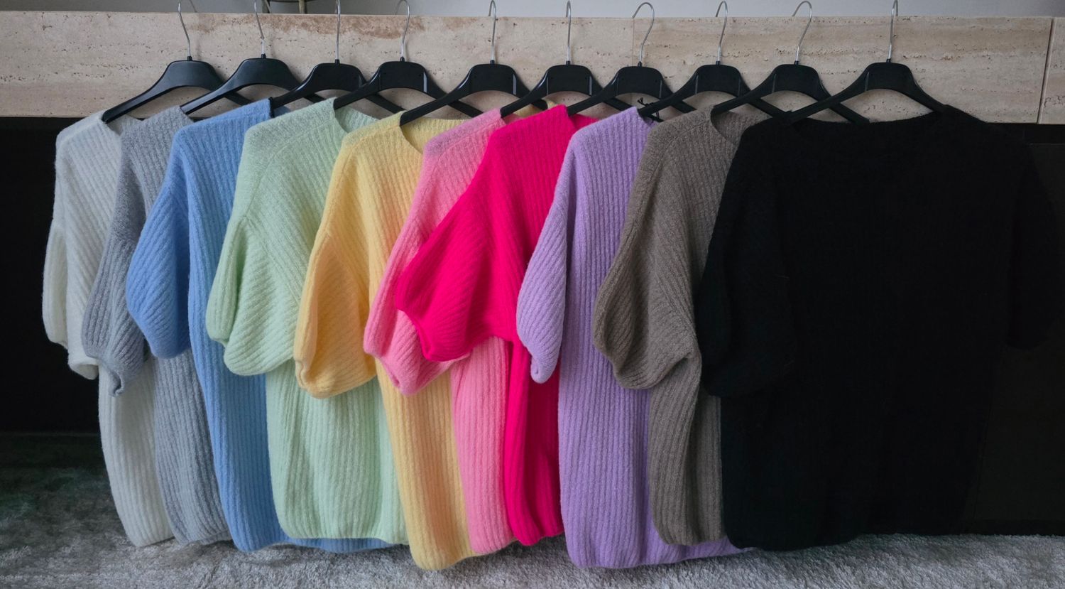 Truitje Gitte - basic met geribbeld stofje