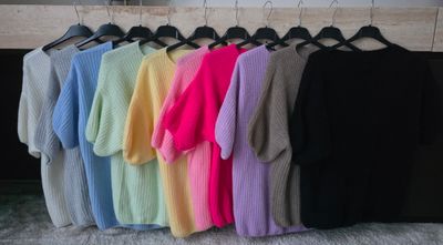 Truitje Gitte - basic met geribbeld stofje