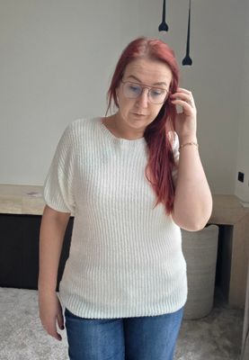 Truitje Gitte - basic met geribbeld stofje