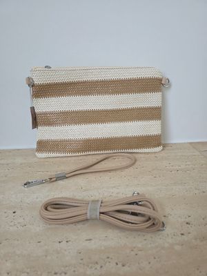 Handtas Magalie - Gestreept multi-draagbaar