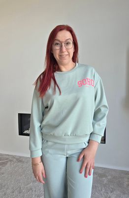 Sweater Amber - 'SOHO' opdruk