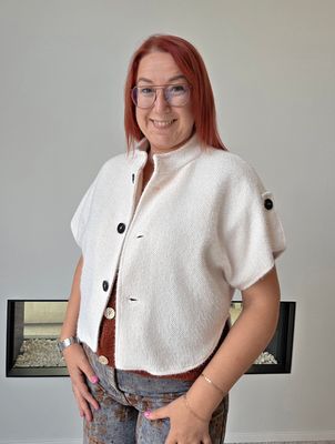 Gilet Renee - Luxe gilet met structuur