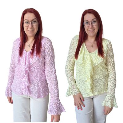 Top Paola - Zuiderse kant met ruffle en flair