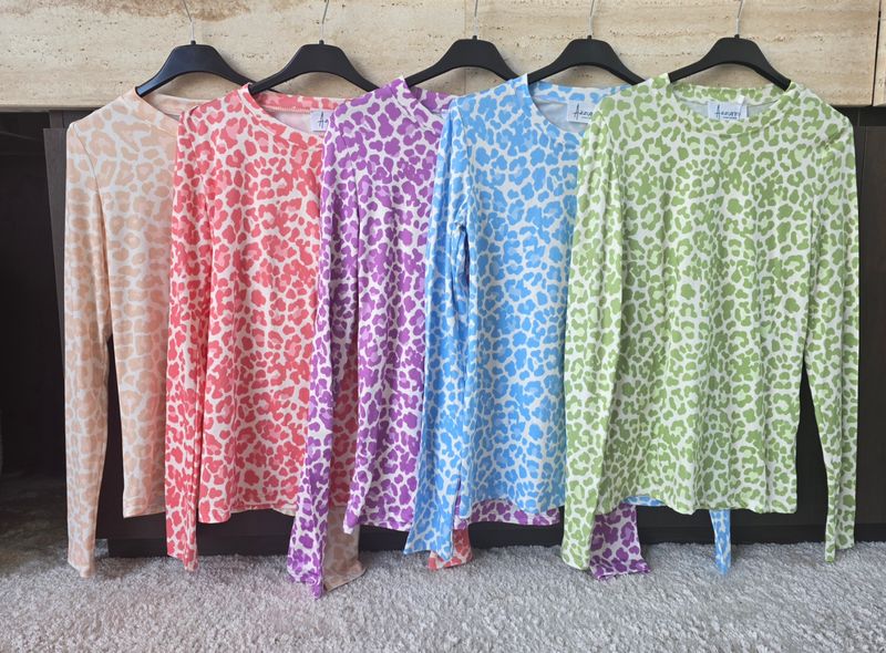 Longsleeve Xandra - panter print festival Longsleeve Xandra - panter print festival