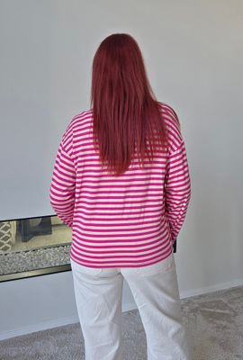 Longsleeve Nina - trendy met strepen
