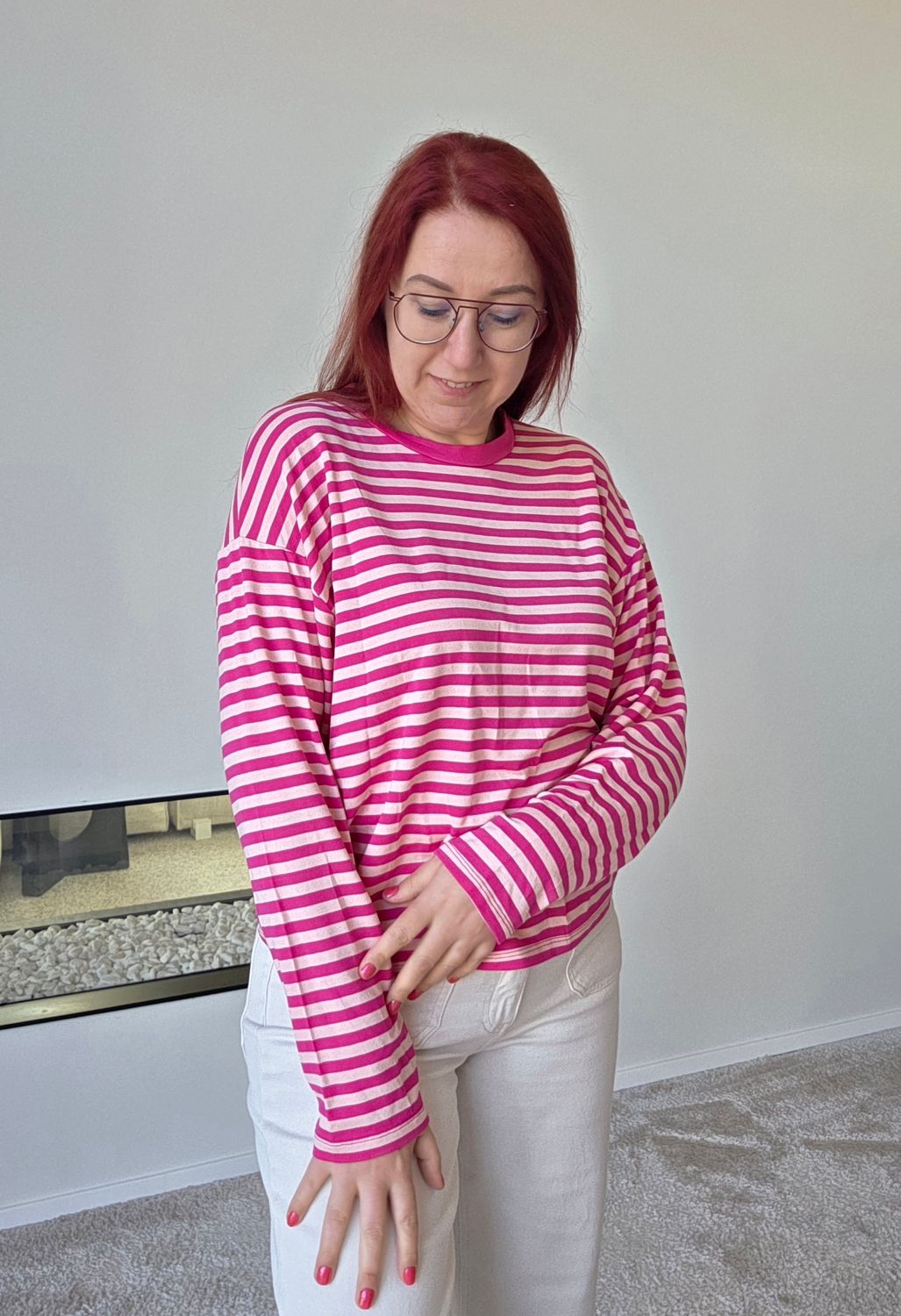 Longsleeve Nina - trendy met strepen