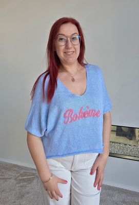 Truitje Belinda - dun met Bohème opschrift